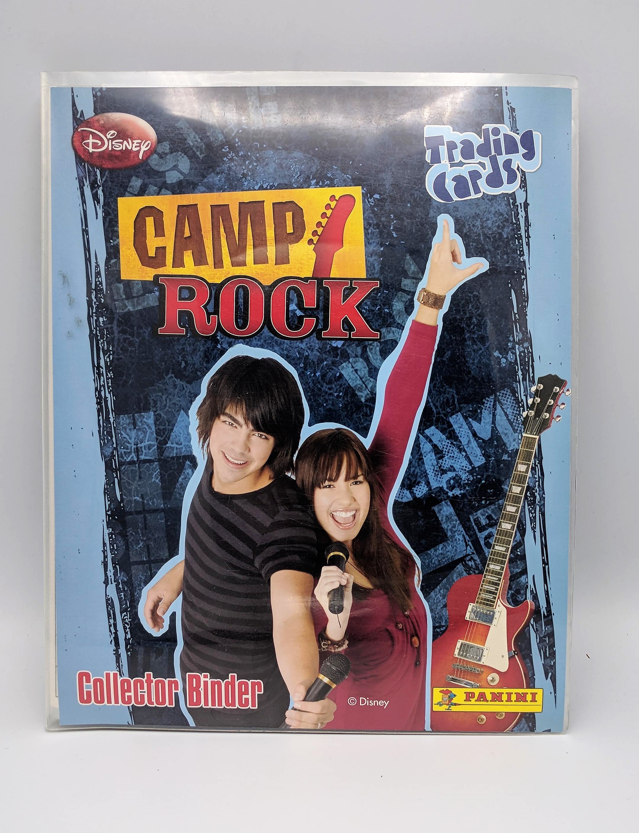 Camp Rock cards complete binder album panini