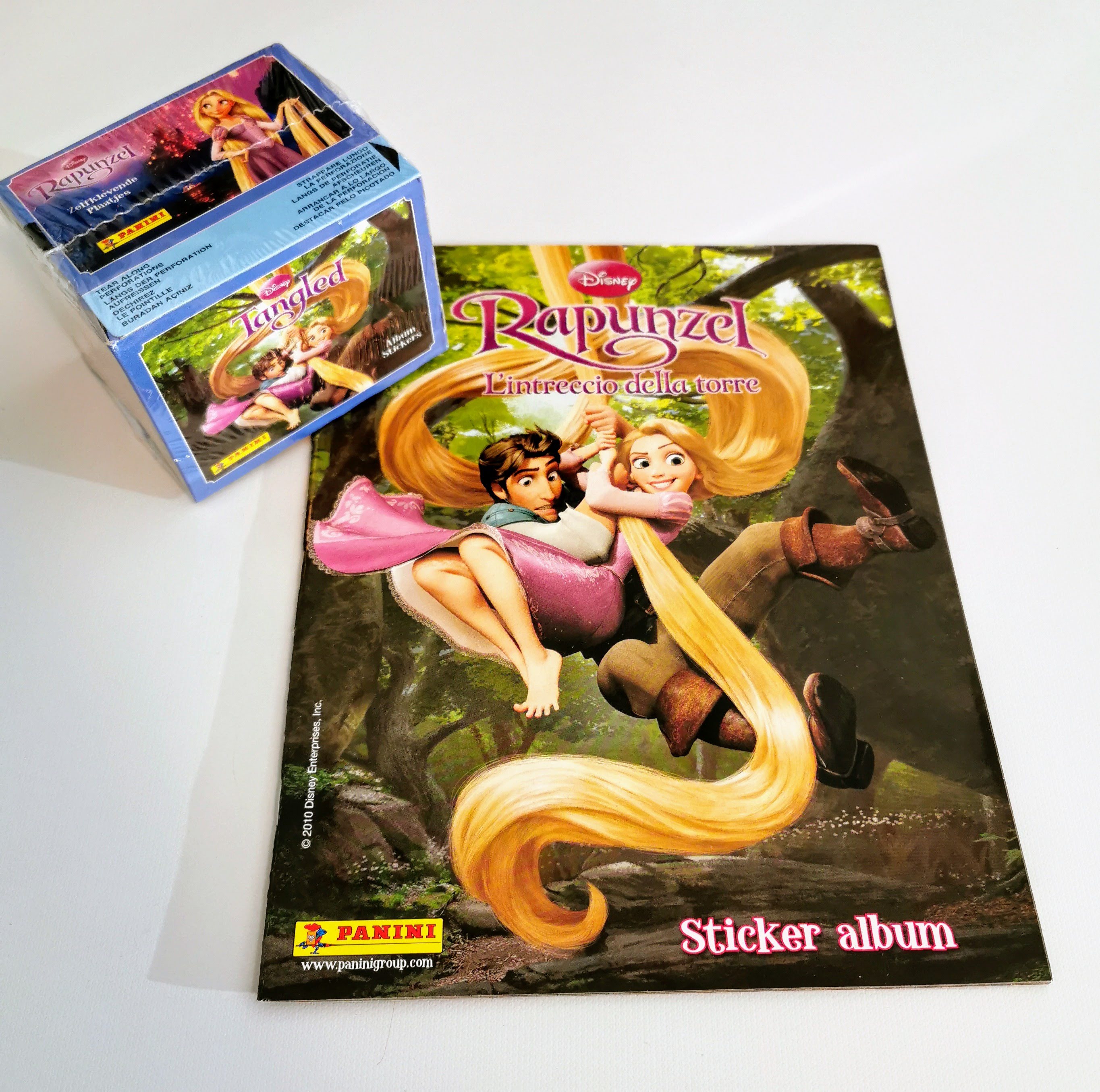 album figurine rapunzel