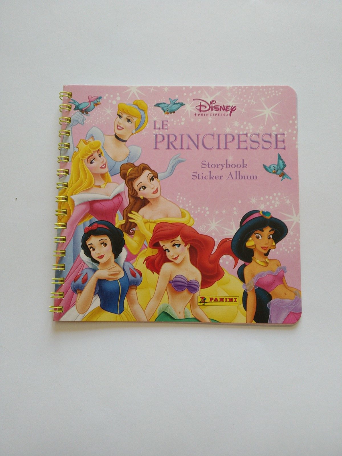 The Disney Princesses Storybook Mini Album Stickers panini