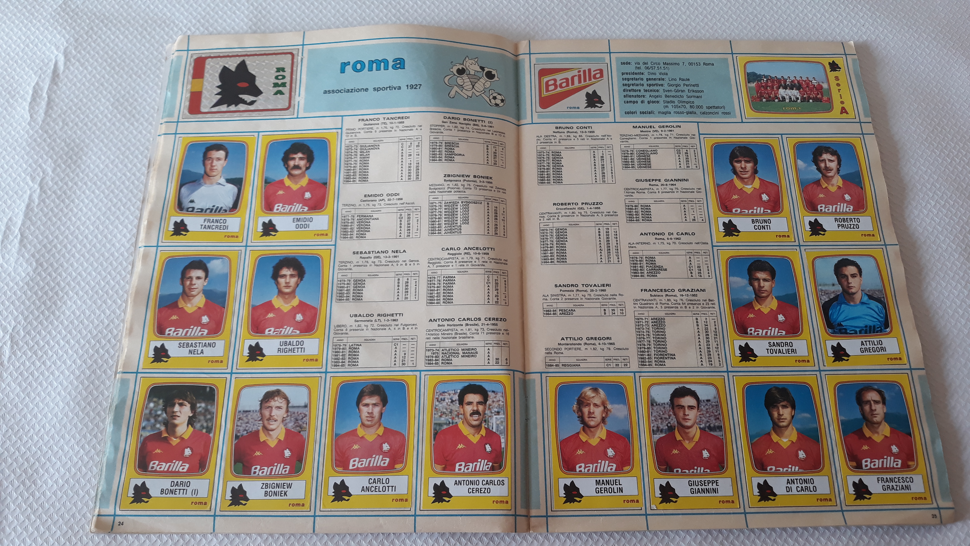 Calciatori Panini 1985 86 Album Figurine Completo - manuelkant