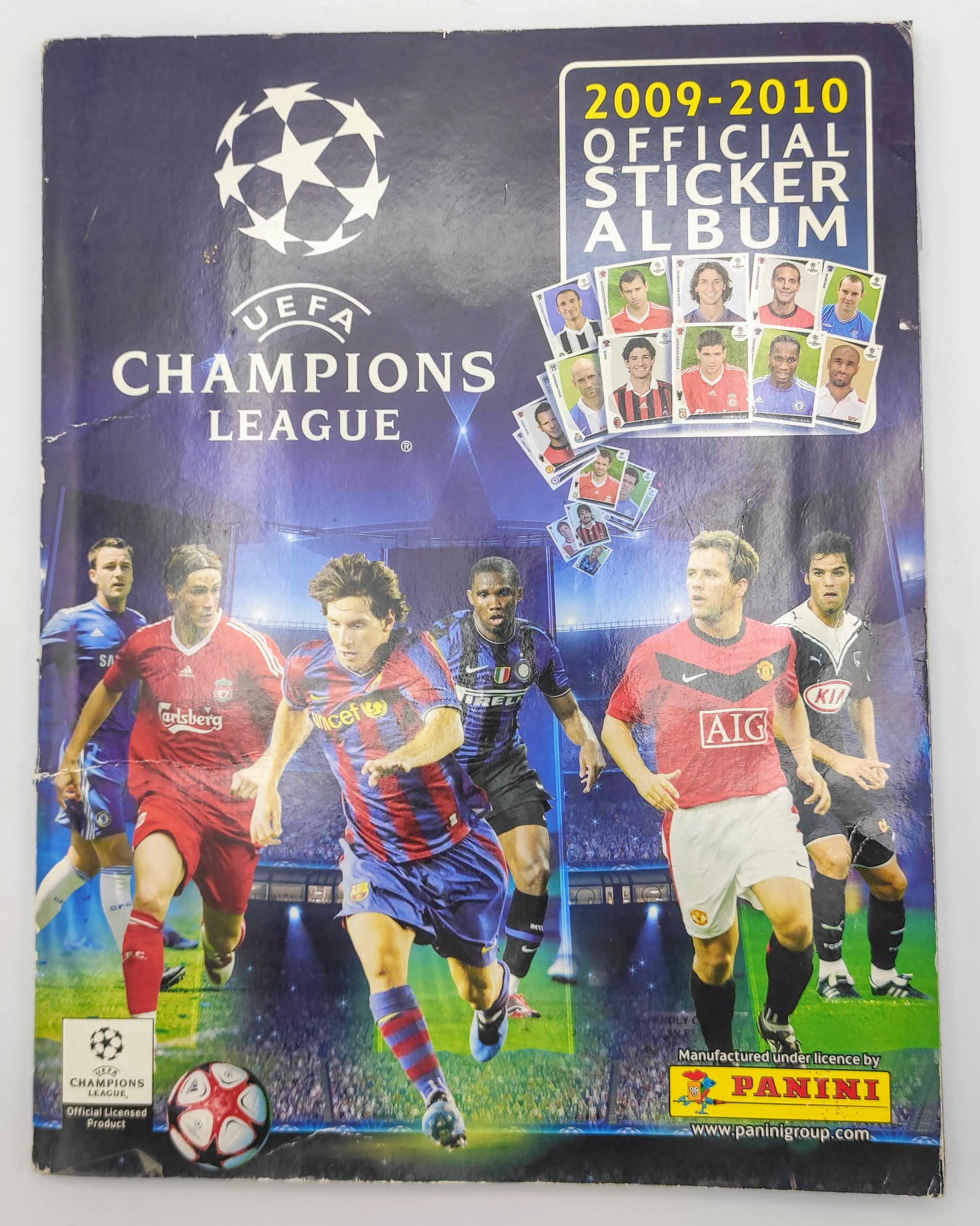 Champions League 2009 2010 UEFA Album Panini completo R - manuelkant