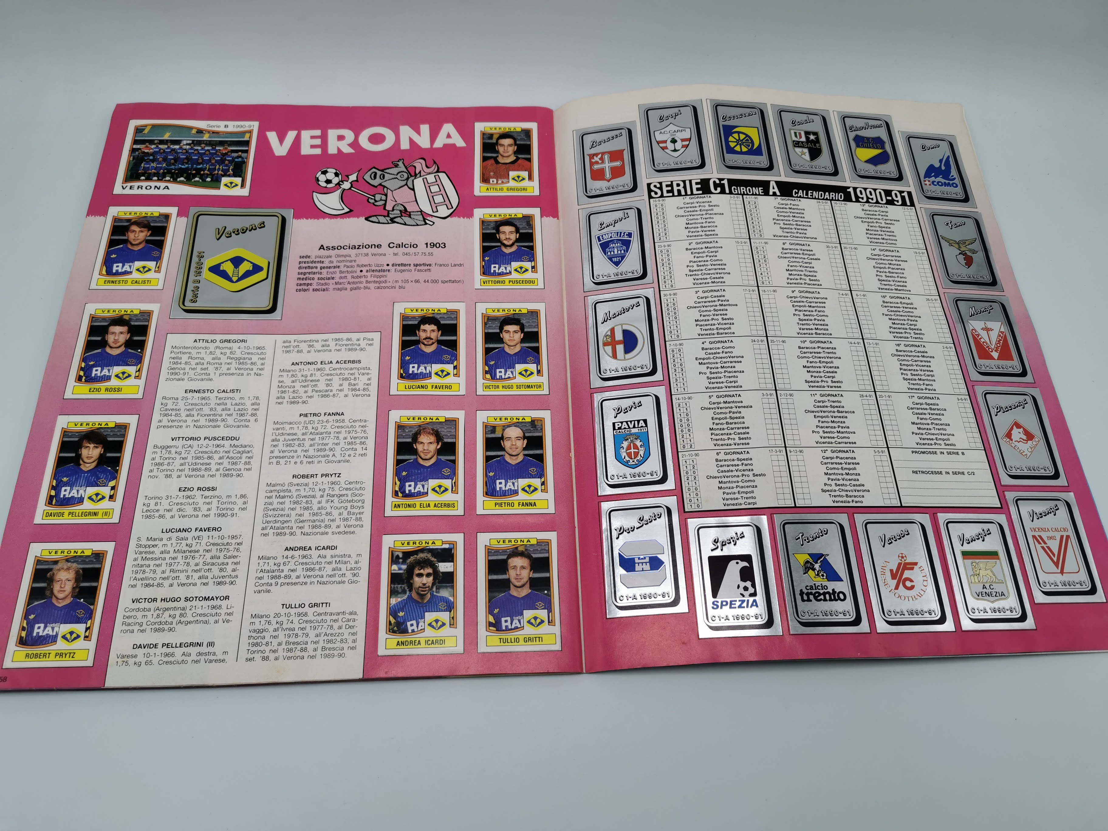 Album Figurine Calciatori Panini 1990/1991 Completo No Cedola -   di GmDistribuzioni srl