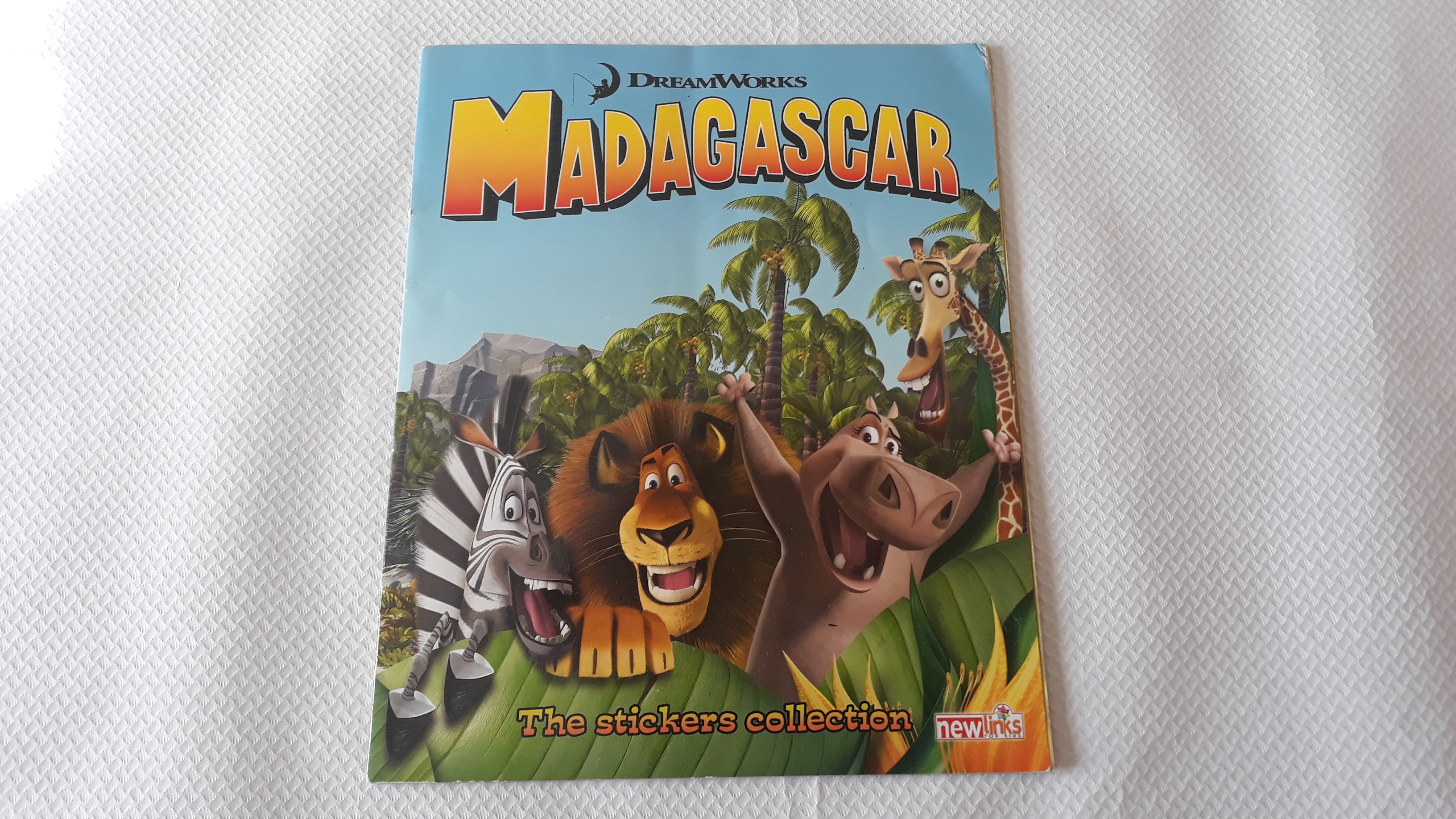 Madagascar New-Links Complete Sticker Album