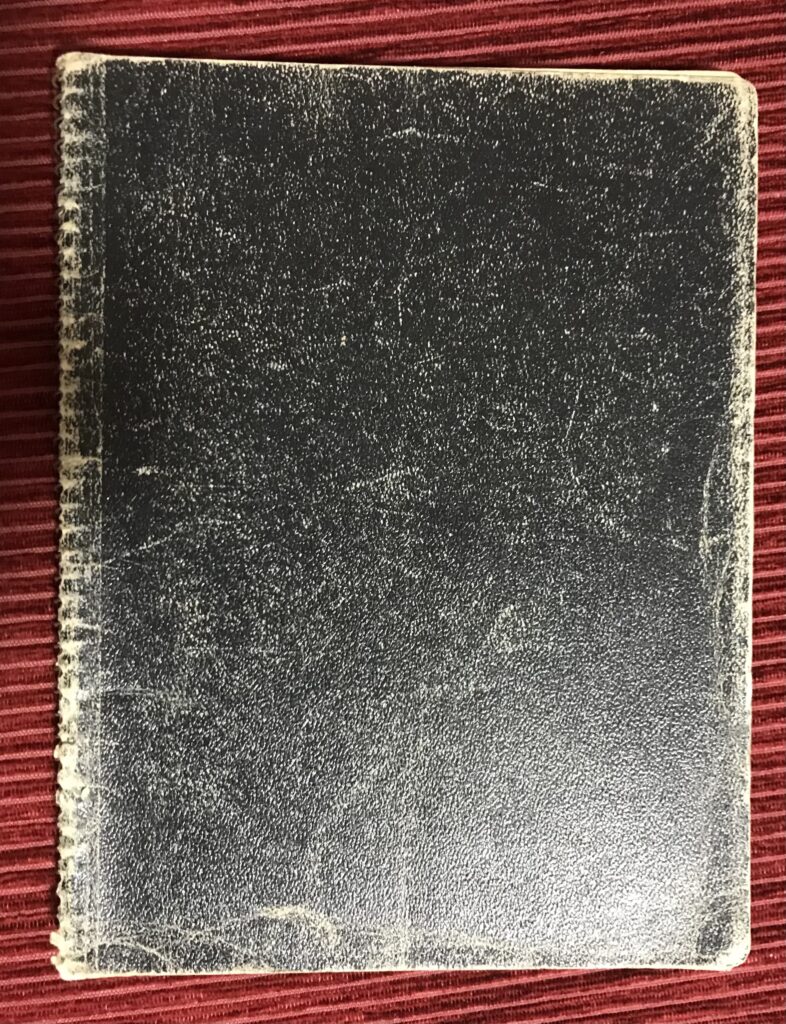 QUADERNO Scolastico da disegno - copertina rosa - 1950 - 60 - manuelkant