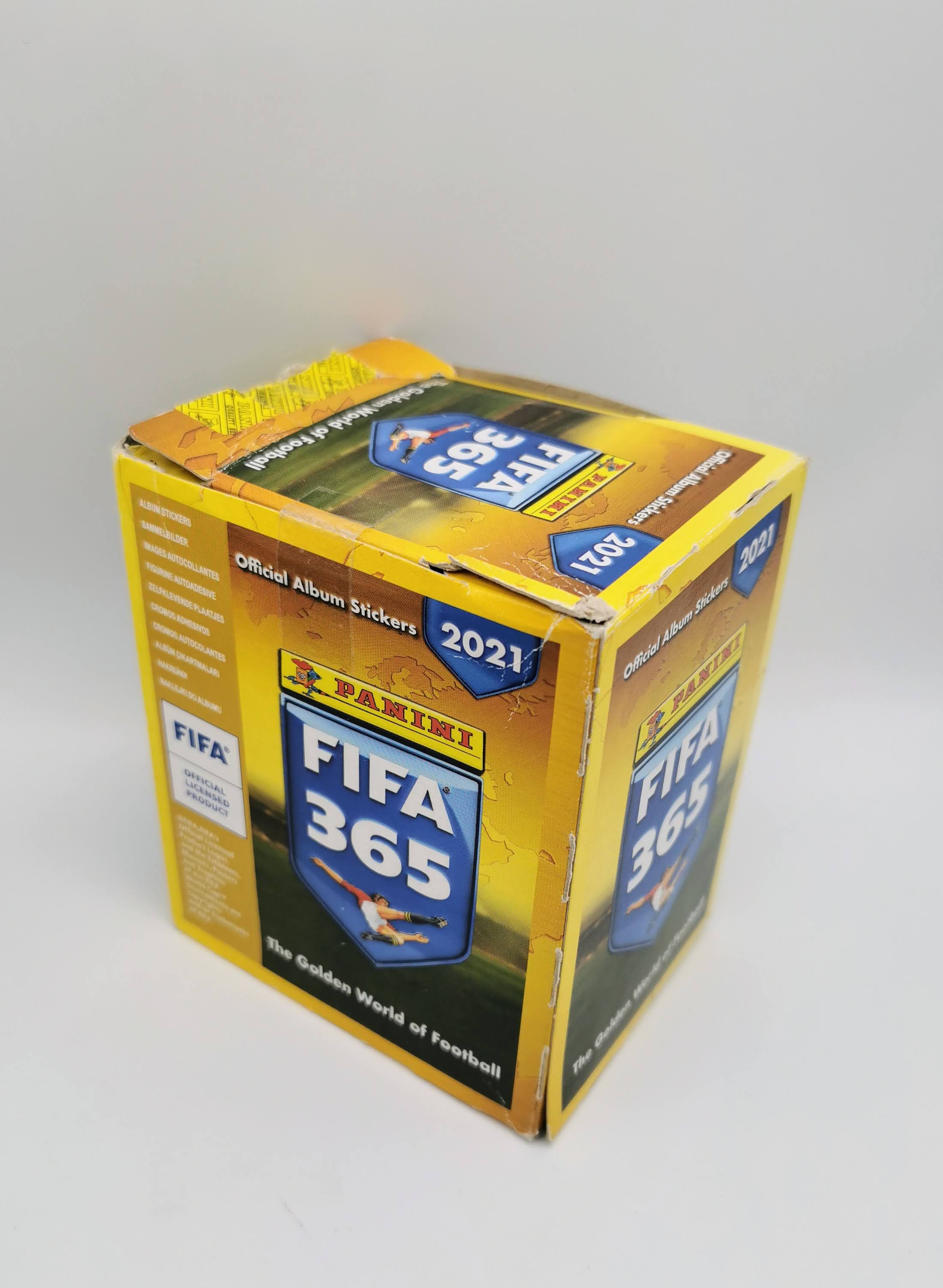 Fifa 365 2021 Box 50 bustine figurine album Panini calciatori vers edicola  - manuelkant