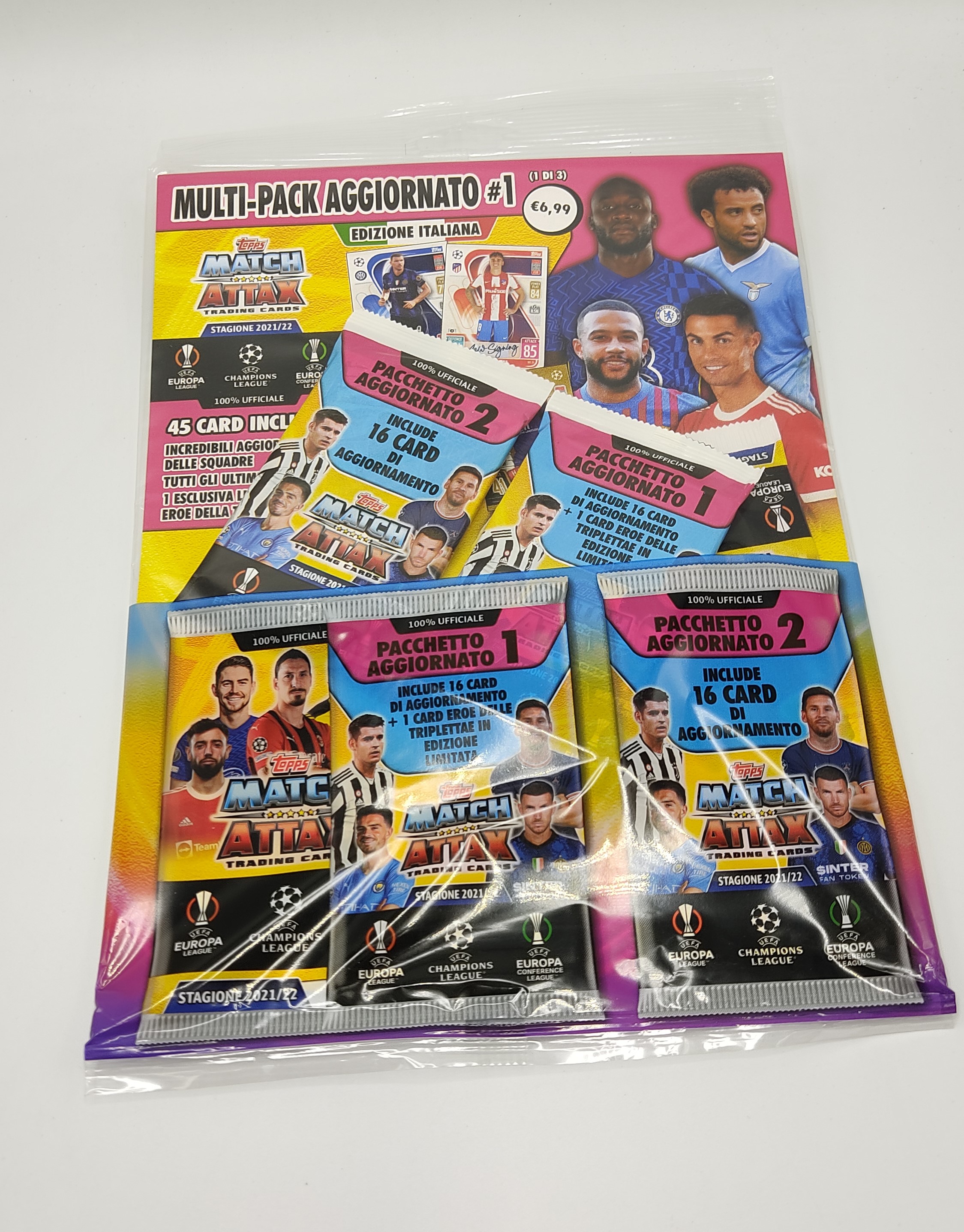 Topps Match Attax 2021 22 Multi Pack Aggiornamento Updates 1